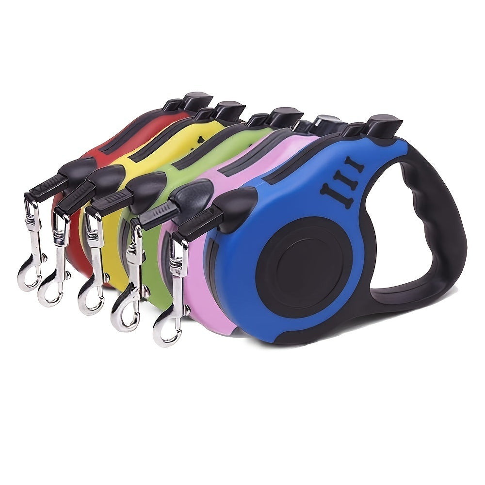 Pet Leash For Dog & Cat; Retractable Dog Leash Automatic Telescopic Tractor Dog Rope For Outdoors; dog leash Doba M Yellow